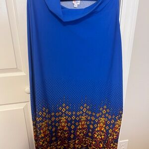 Lula Roe Maxi Skirt sz L